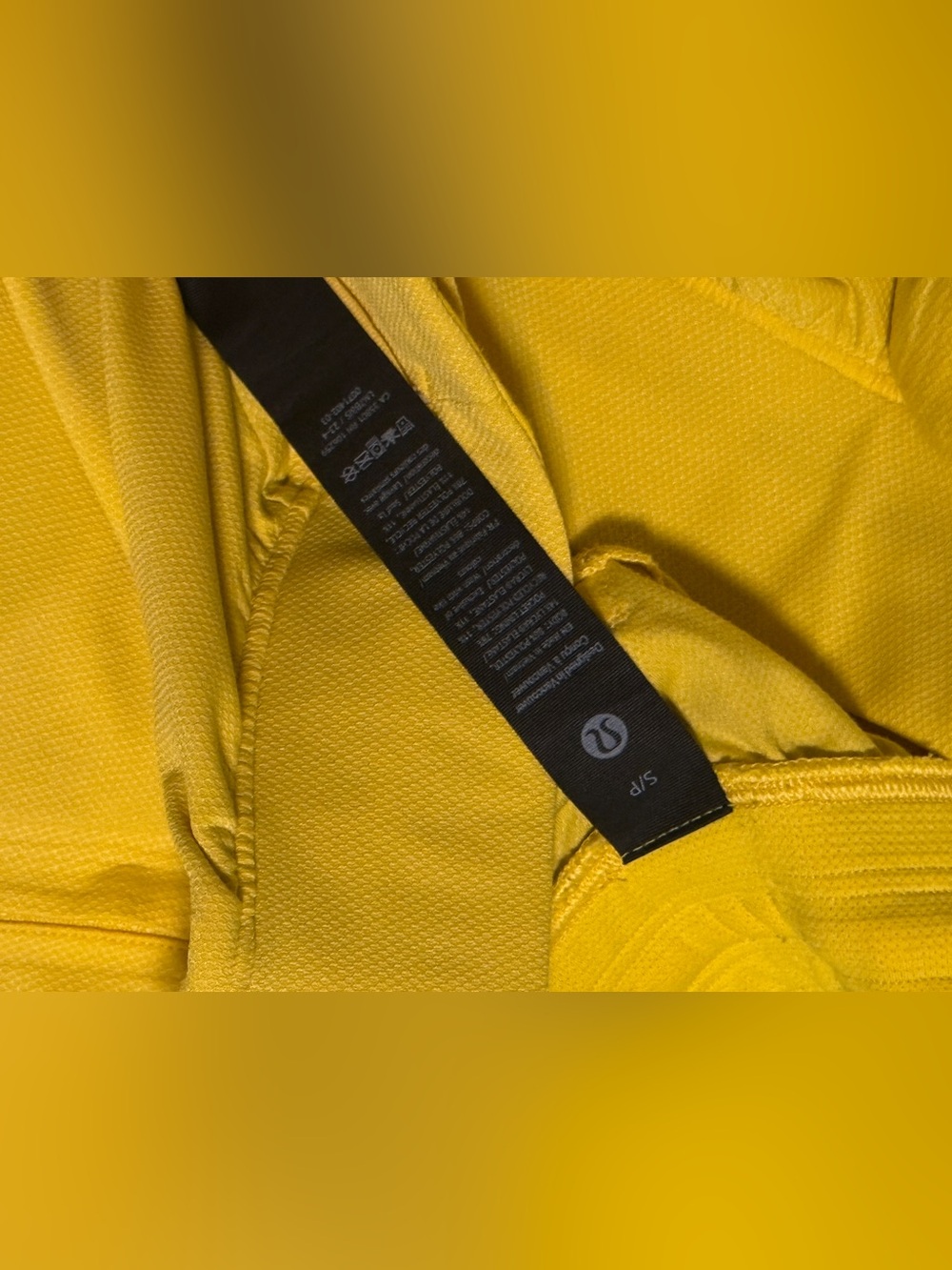 lululemon athletica Men's Yellow Athletic Shorts